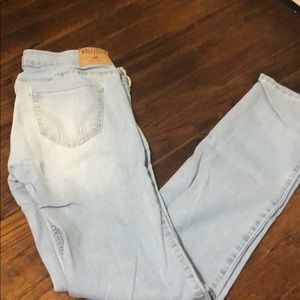Light wash jeans